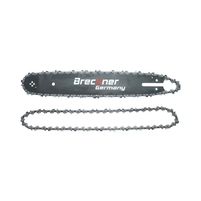 Set lama drujba 35cm (14 inch) cu 2 lanturi pas 3/8, 1.3mm, T50 zale uz profesional Breckner Germany