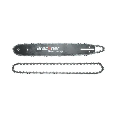 Set lama drujba 40cm (16 inch) cu 2 lanturi pas 3/8, 1.3mm, T57 zale uz profesional Breckner Germany