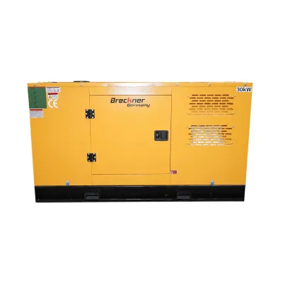 Generator electric trifazat insonorizat 27.5KVA, 230/400V, motor diesel Ricardo 30kW ZH4100D cu ATS integrat Breckner Germany - imagine 2