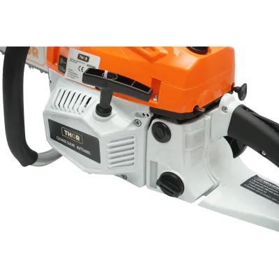 Drujba pe benzina profesionala 2 timpi 58cc, 3.3CP, 8500rpm, lama 18 inch (450mm) THOR - imagine 9