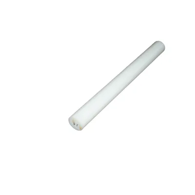 Bara poliamida, polioximetilena-poliacetal POM alba Fi 90x330mm 3.2 Kg