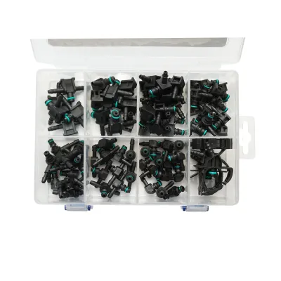 Trusa conectori conducta retur injectoare diesel common rail 85 piese Breckner Germany - imagine 3