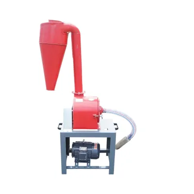 Moara cereale electrica cu aspiratie si ciclon 4.5kW, 380V, capacitate 600 kg/h, 3 site incluse THOR - imagine 5