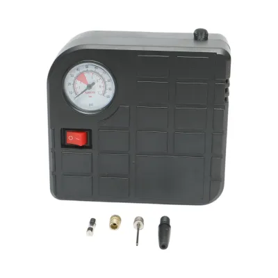 Compresor aer umflat roti 12V, 100PSI, cablu 2.8m, alimentare priza bricheta auto - imagine 3