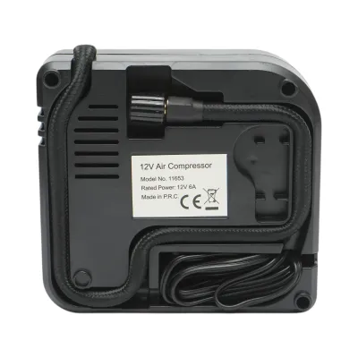 Compresor aer umflat roti 12V, 100PSI, cablu 2.8m, alimentare priza bricheta auto - imagine 4