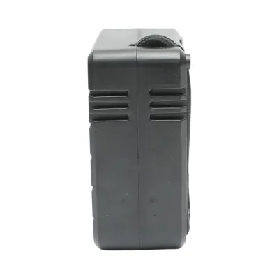 Compresor aer umflat roti 12V, 100PSI, cablu 2.8m, alimentare priza bricheta auto - imagine 6