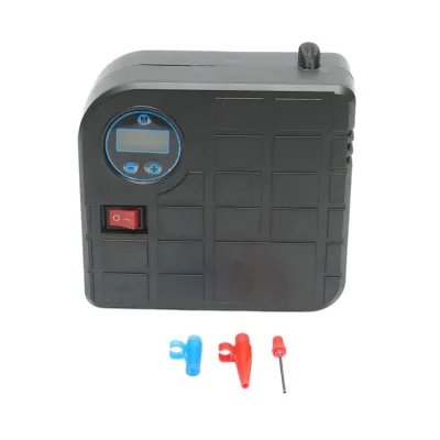 Compresor aer umflat roti digital 12V, 100PSI, oprire automata, moduri presetate, cablu 2.8m, alimentare priza bricheta auto - imagine 3
