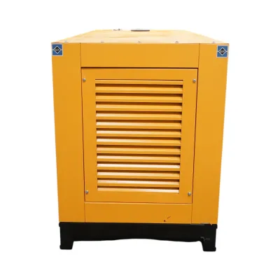 Generator electric trifazat insonorizat 27.5KVA, 230/400V, motor diesel Ricardo 30kW ZH4100D Breckner Germany - imagine 8