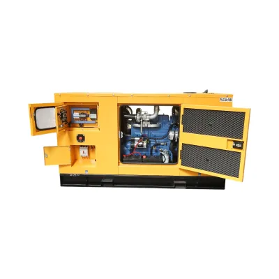 Generator electric trifazat insonorizat 50KVA, 230/400V, motor diesel Ricardo 56kW ZH4105ZD Breckner Germany - imagine 3