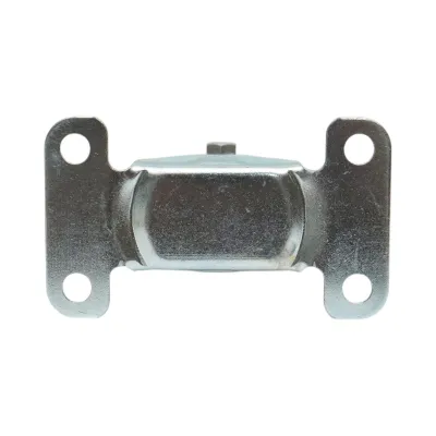 Roata fixa 65x19mm fara frana, cauciuc plin albastru, placa otel 100x59mm 35kg - imagine 7