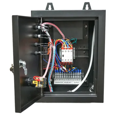 Generator electric pe benzina 220-380V 7.2KW 50Hz cu ATS si pornire electrica/manuala THOR - imagine 7