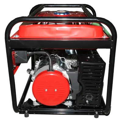 Generator electric 7.5kW/220V, motor pe benzina  17CP, pornire manuala Breckner Germany - imagine 6
