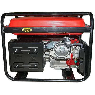 Generator electric 7.5kW/220V, motor pe benzina  17CP, pornire manuala Breckner Germany - imagine 2