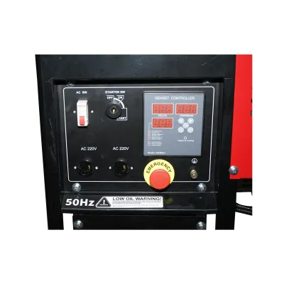 Generator electric Diesel 220V 9KW 50Hz, pornire electrica si AVR Breckner Germany - imagine 7