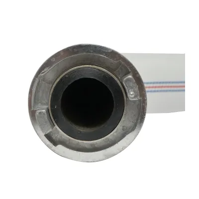 Furtun irigatii/pomp. din PVC 2 toll, lungime 20m cu racorduri aluminu, max 15bar, panzat Breckner Germany - imagine 3