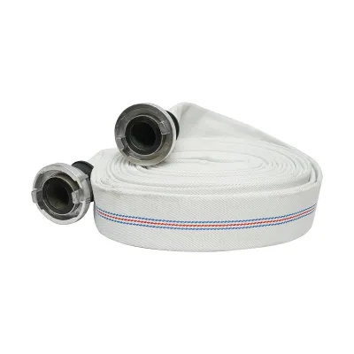 Furtun irigatii/pomp. din PVC 2 toll, lungime 20m cu racorduri aluminu, max 15bar, panzat Breckner Germany