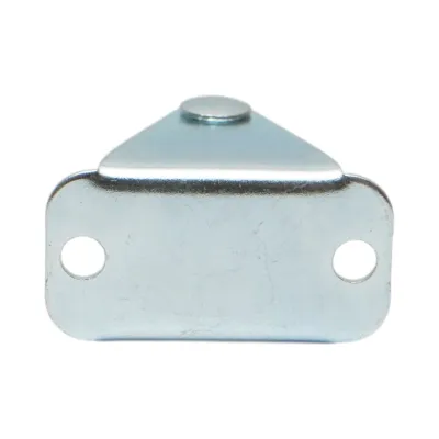 Roata fixa 25x14mm fara frana, polipropilena alba, placa otel 37x19mm 10kg - imagine 7