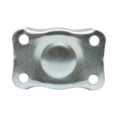 Roata fixa 50x22mm fara frana, polipropilena alba, placa otel 60x41mm 30kg - imagine 7