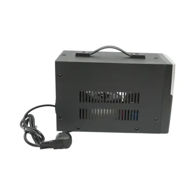 Stabilizator automat de tensiune 1000VA, 800W, 100-260V cu releu monofazat, 1 priza schuko 230V, afisaj LCD Breckner Germany - imagine 6