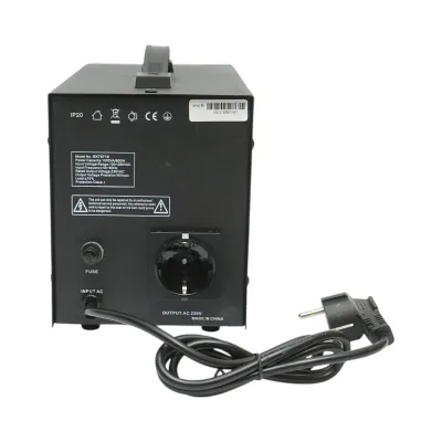 Stabilizator automat de tensiune 1000VA, 800W, 100-260V cu releu monofazat, 1 priza schuko 230V, afisaj LCD Breckner Germany - imagine 4