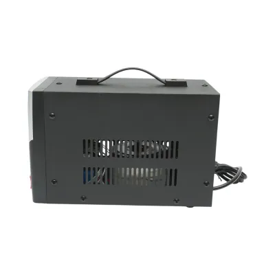 Stabilizator automat de tensiune 1000VA, 800W, 100-260V cu releu monofazat, 1 priza schuko 230V, afisaj LCD Breckner Germany - imagine 2