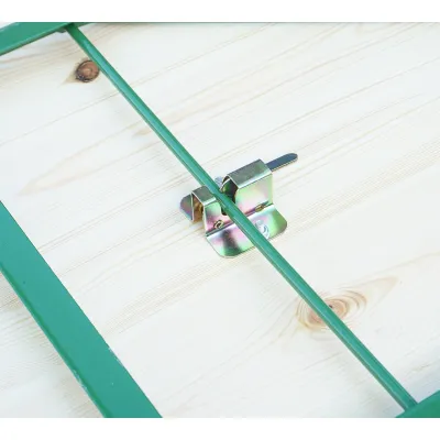 Set berarie cu masa si 2 banci pliabile din lemn masiv pentru gradina, terasa, evenimente 2200x800x770mm - imagine 13