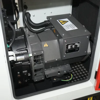Generator electric trifazat 28KVA, 230/400V cu motor diesel Ricardo N4100DS-30KW si ATS 100A - imagine 8
