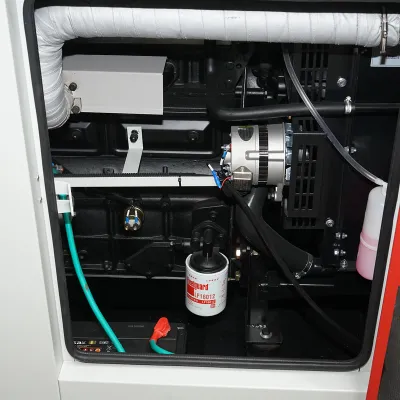 Generator electric trifazat 28KVA, 230/400V cu motor diesel Ricardo N4100DS-30KW si ATS 100A - imagine 7