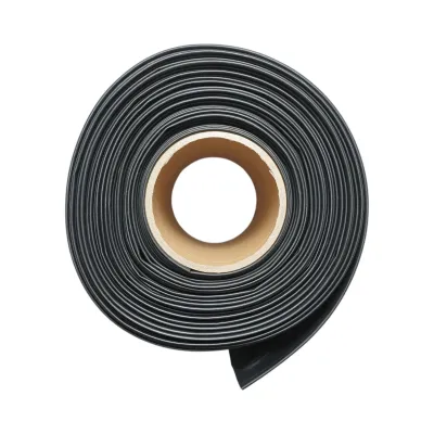 Tub termocontractabil 150mm negru 25m/rola - imagine 4