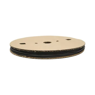Tub termocontractabil 1mm negru 200m/rola - imagine 2