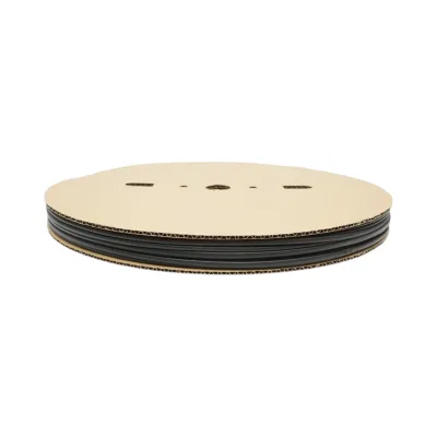 Tub termocontractabil 3mm negru 200m/rola - imagine 2