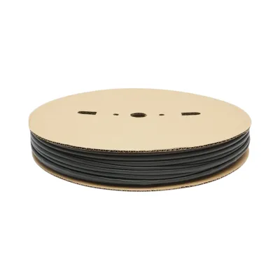 Tub termocontractabil 5mm negru 200m/rola - imagine 2