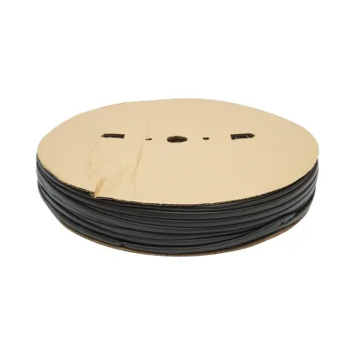 Tub termocontractabil 6mm negru 200m/rola - imagine 2