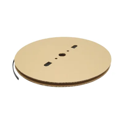 Tub termocontractabil 8mm negru 100m/rola