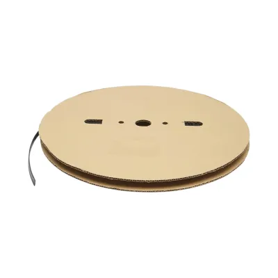 Tub termocontractabil 9mm negru 100m/rola