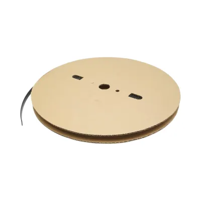 Tub termocontractabil 11mm negru 100m/rola