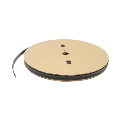 Tub termocontractabil 12mm negru 100m/rola
