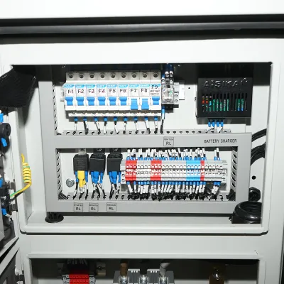 Generator electric trifazat 55KVA, 230/400V cu motor diesel Ricardo N4105ZDS-56KW si ATS 100A - imagine 9