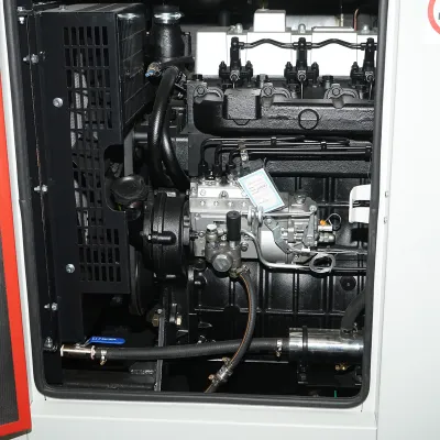 Generator electric trifazat 55KVA, 230/400V cu motor diesel Ricardo N4105ZDS-56KW si ATS 100A - imagine 6