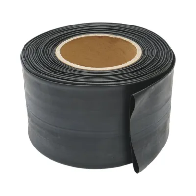 Tub termocontractabil 80mm negru 25m/rola