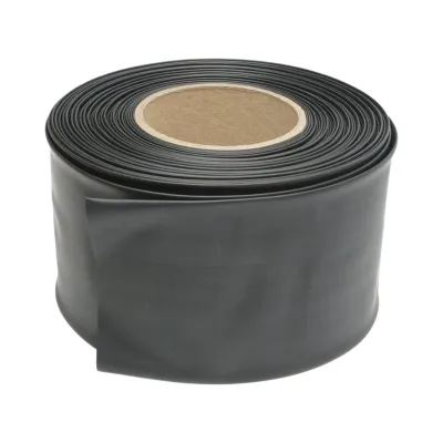 Tub termocontractabil 90mm negru 25m/rola