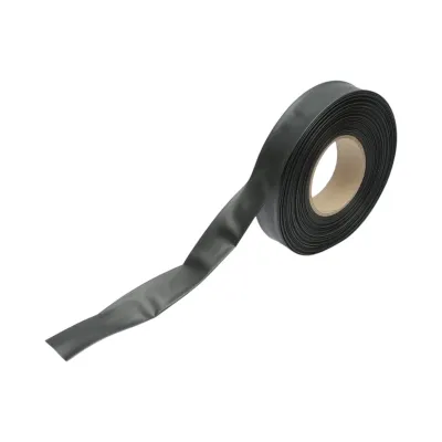 Tub termocontractabil 30mm negru 50m/rola - imagine 2