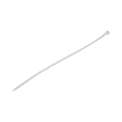 Faseta colier plastic alb 4.8x250mm 100 buc/set Longroad - imagine 4
