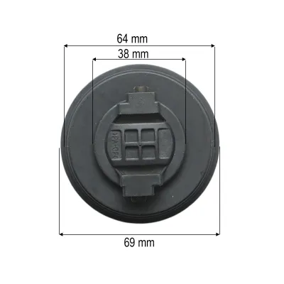 Buson umplere ulei motor Audi, Seat 38mm cod OEM 420103485B - imagine 3