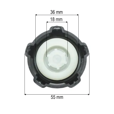 Capac vas expansiune lichid racire radiator Dacia Dokker, Mercedes-Benz 36mm cod OEM 8200048024 - imagine 3