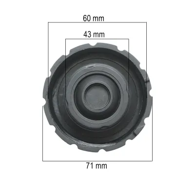 Buson vas expansiune Mercedes-Benz 43mm cod OEM 2105010615 - imagine 3