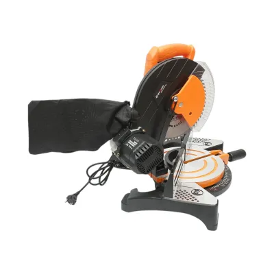 Fierastrau circular stationar profesional 1800W, 220V, disc 255mm 60T, taiere inclinata 45°, 5500 r/min, sac colectare Breckner Germany - imagine 6