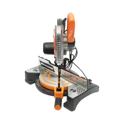 Fierastrau circular stationar profesional 1800W, 220V, disc 255mm 60T, taiere inclinata 45°, 5500 r/min, sac colectare Breckner Germany - imagine 3