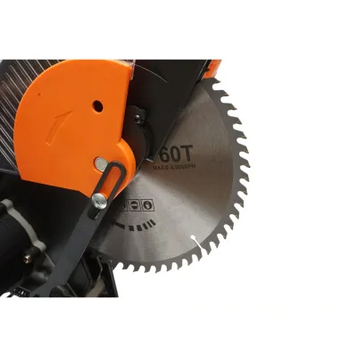 Fierastrau circular stationar profesional 1800W, 220V, disc 255mm 60T, taiere inclinata 45°, 5500 r/min, sac colectare Breckner Germany - imagine 11