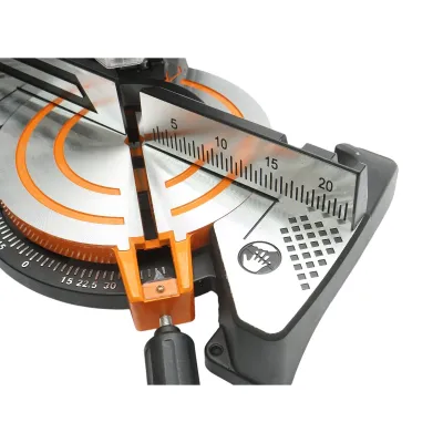 Fierastrau circular stationar profesional 1800W, 220V, disc 255mm 60T, taiere inclinata 45°, 5500 r/min, sac colectare Breckner Germany - imagine 10